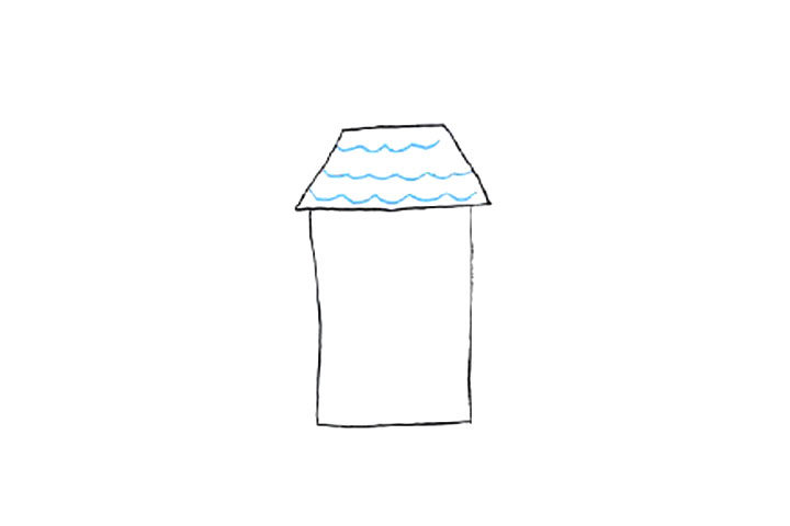 充满童趣的小房子简笔画教程7