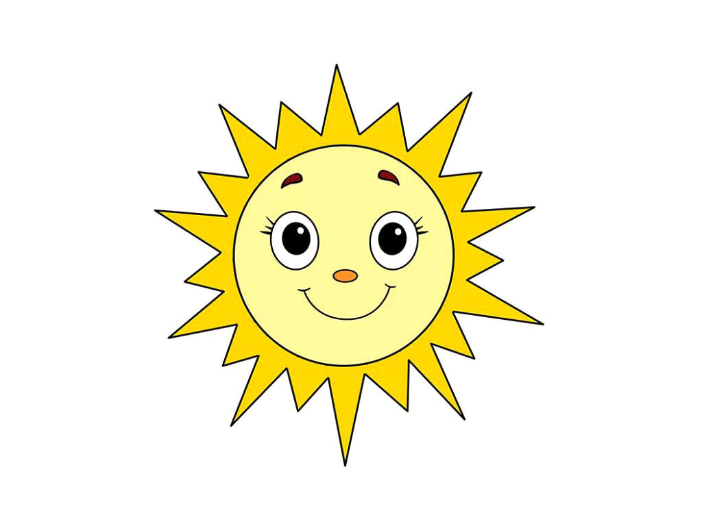 卡通太阳简笔画画法步骤