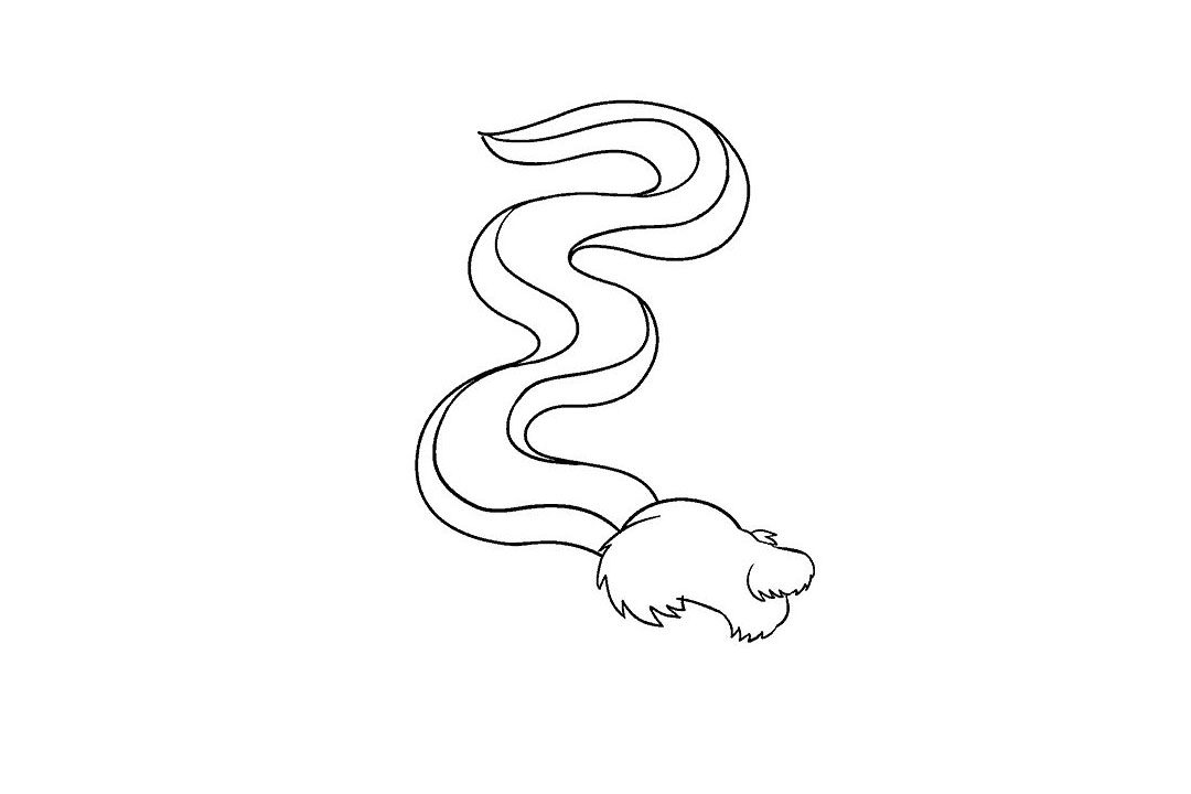 如何画腾飞的中国龙简笔画