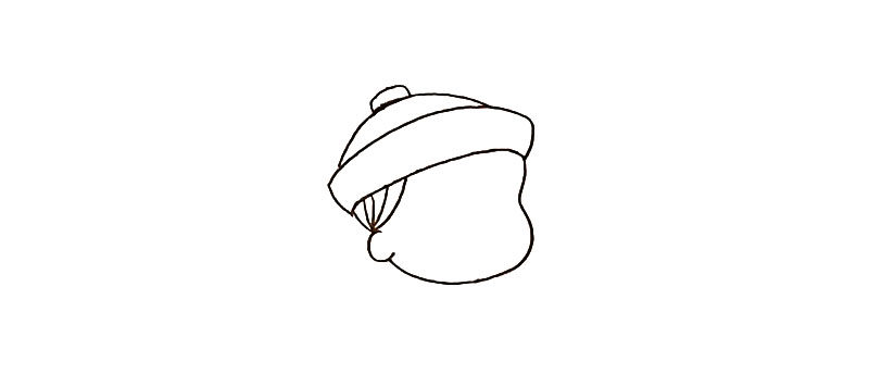 僵小鱼简笔画画法教程