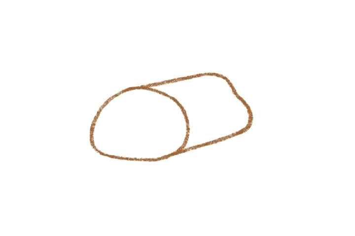 蔬菜卷简笔画画法步骤