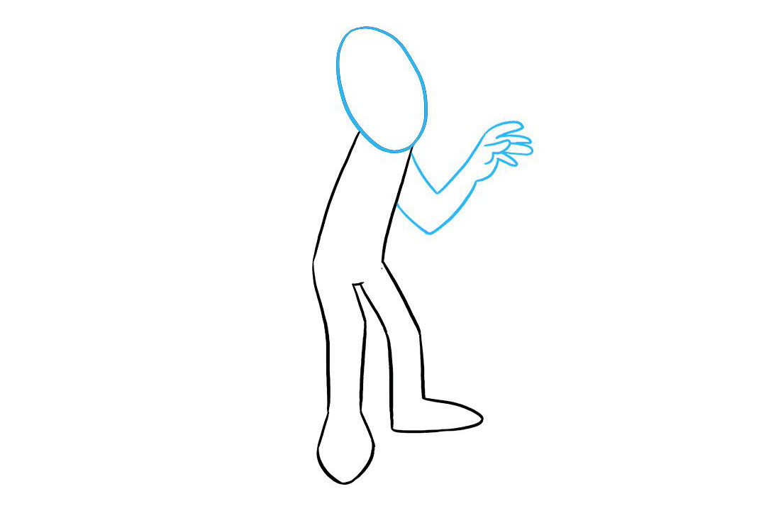 如何画木乃伊简笔画