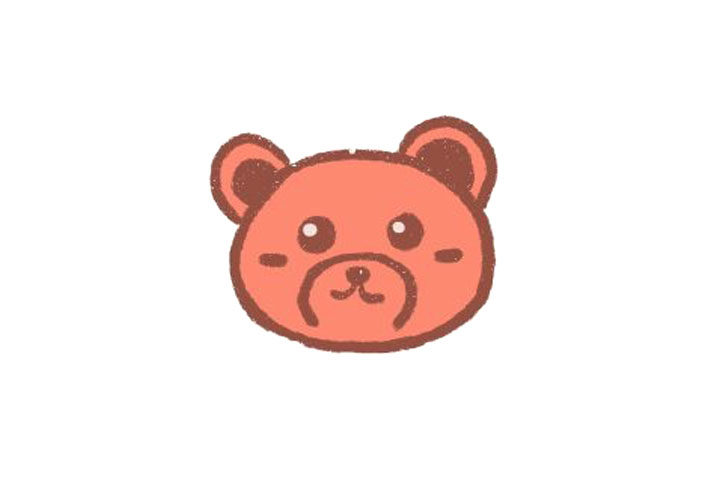 可可爱爱小动物简笔画图片