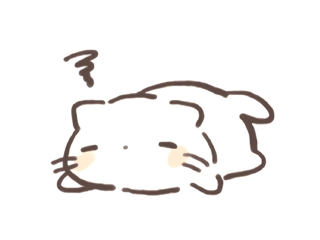 可爱的小猫简笔画图片