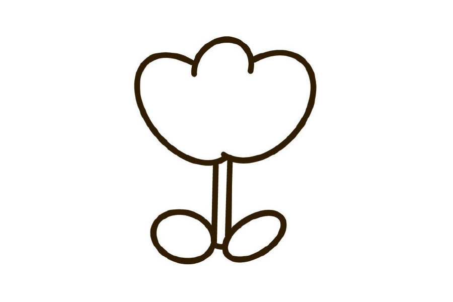 简单好画的小花简笔画教程
