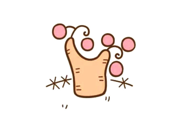 简单可爱的果树简笔画图片