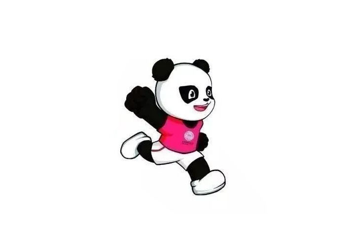 十四运吉祥物简笔画——熊熊