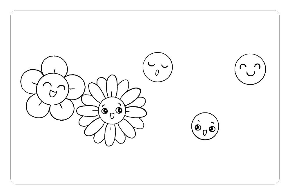 美丽的花园儿童画教程