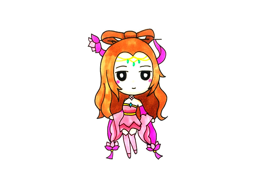 貂蝉怎么画