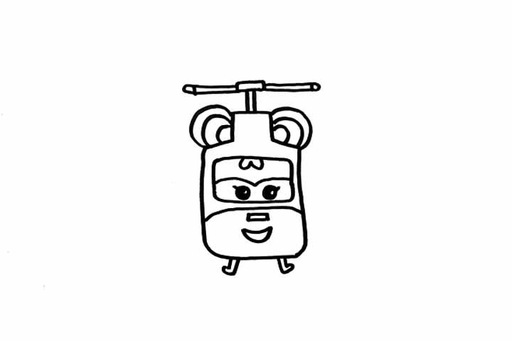 怎么画小爱