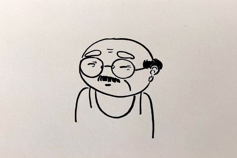 各种人物简笔画头像大全