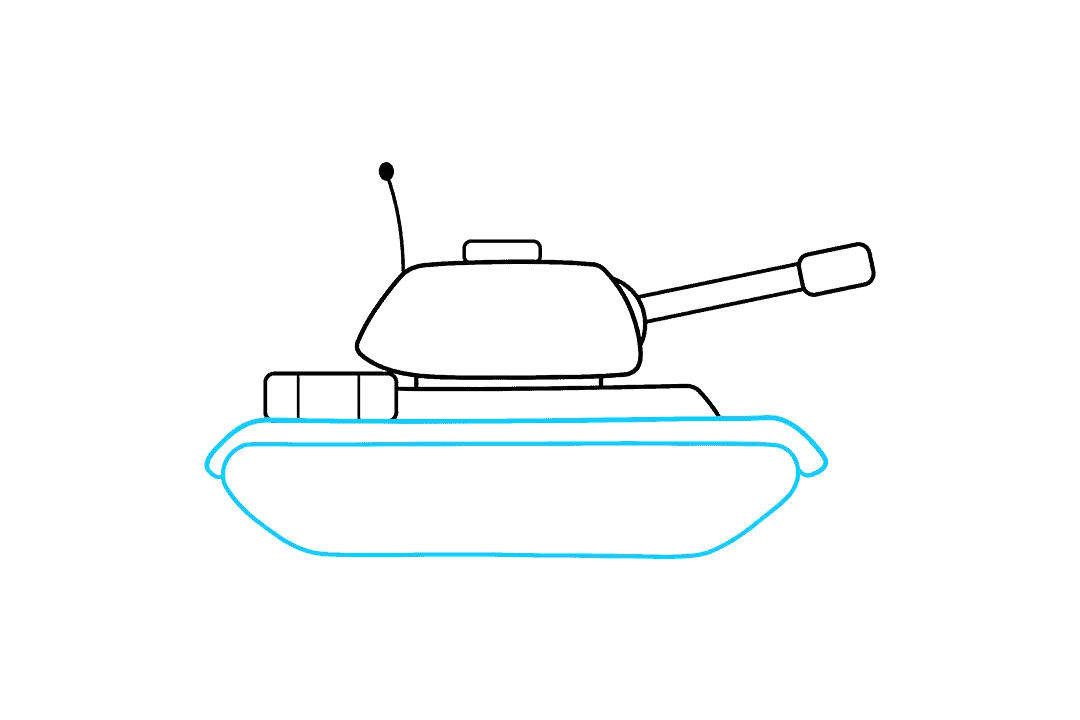 坦克怎么画