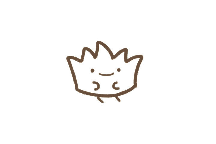 可爱小草简笔画画法步骤