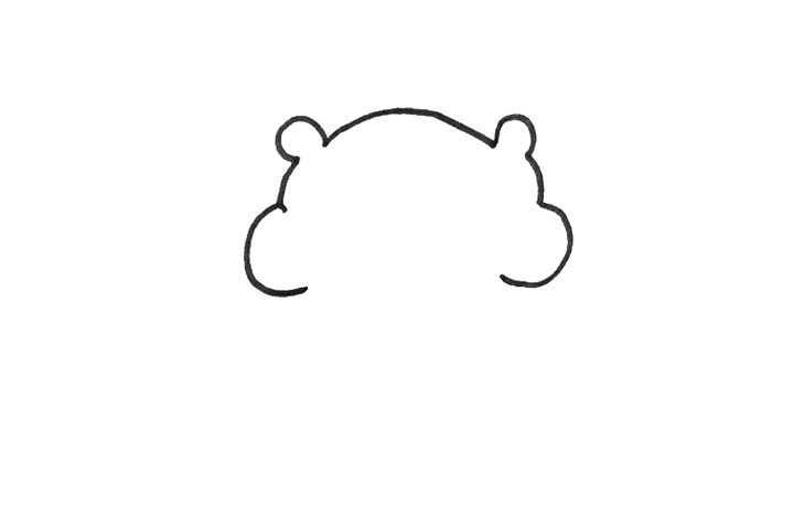 简单可爱的仓鼠简笔画画法