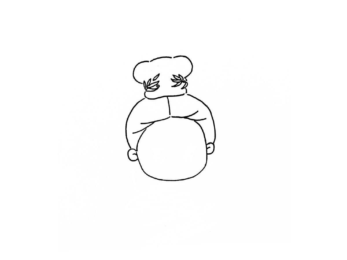 鹤唳华亭陆文昔简笔画画法步骤