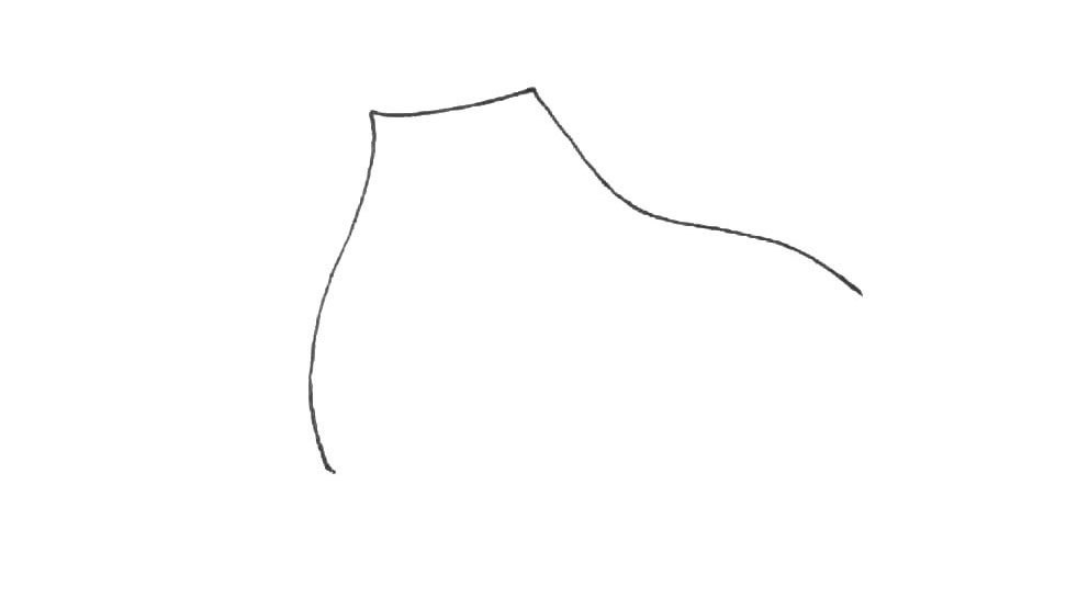 披风简笔画画法步骤