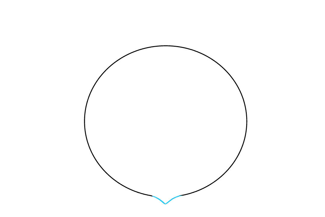 如何画桃子简笔画