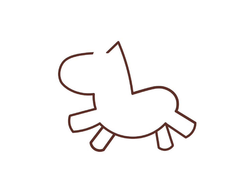 彩虹独角兽简笔画教程