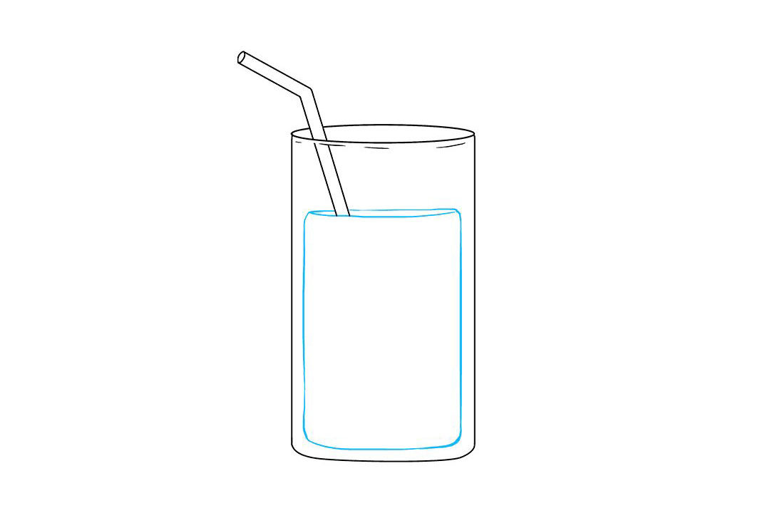 怎样画柠檬水