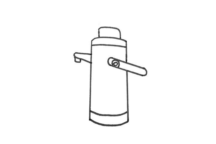 生活用品简笔画大全 热水瓶怎么画