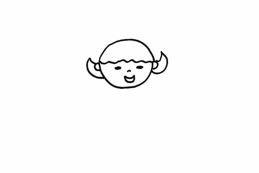 简单可爱的仙女怎么画