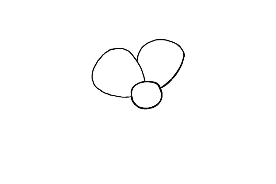 桃花简笔画画法步骤