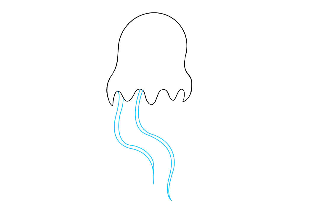 水母怎么画
