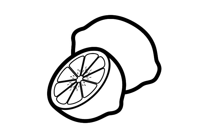 几种柠檬的画法