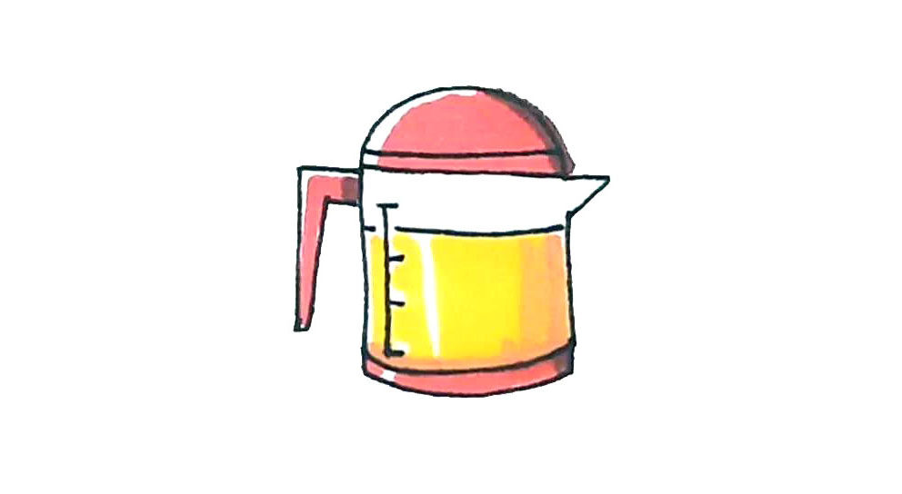 油壶简笔画步骤详解