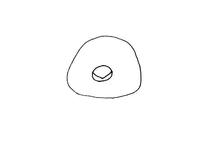 破壳的小鸡简笔画画法步骤