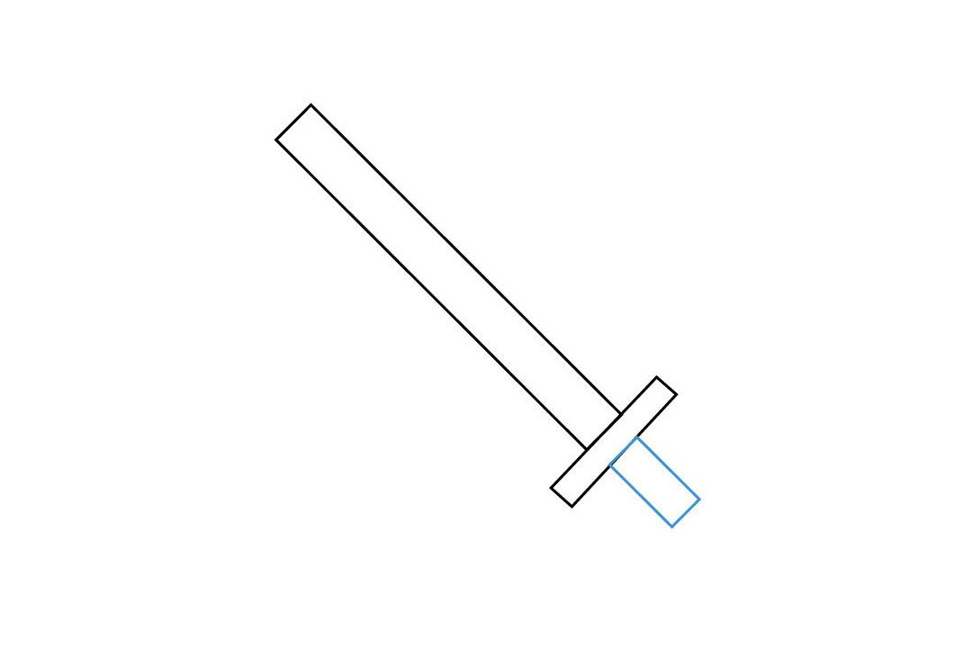 玩具宝剑的画法