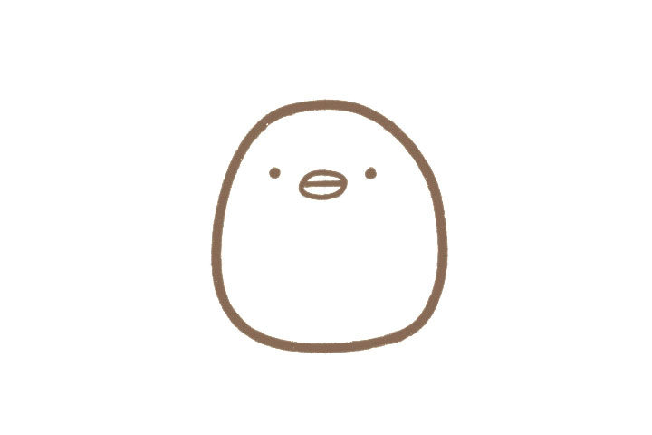 软萌小河童简笔画画法步骤