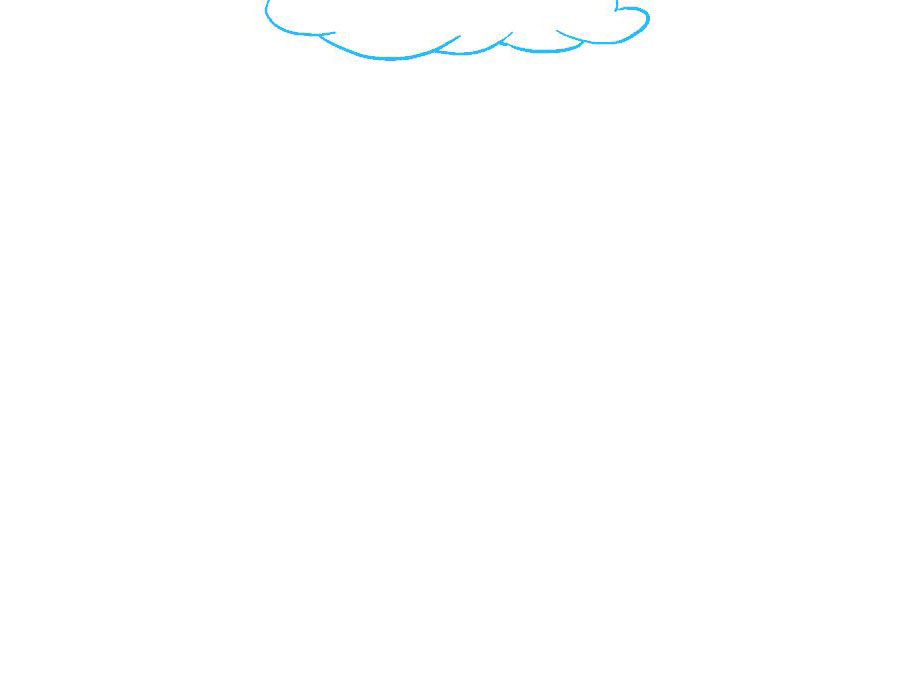 怎么画下雨天