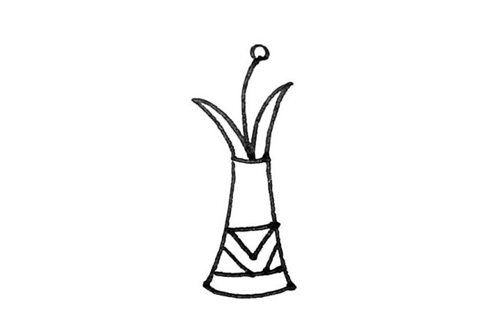 学画花瓶简笔画
