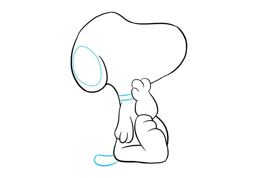 如何画史努比