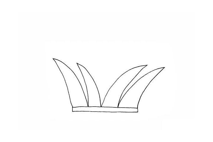 芦苇简笔画画法步骤