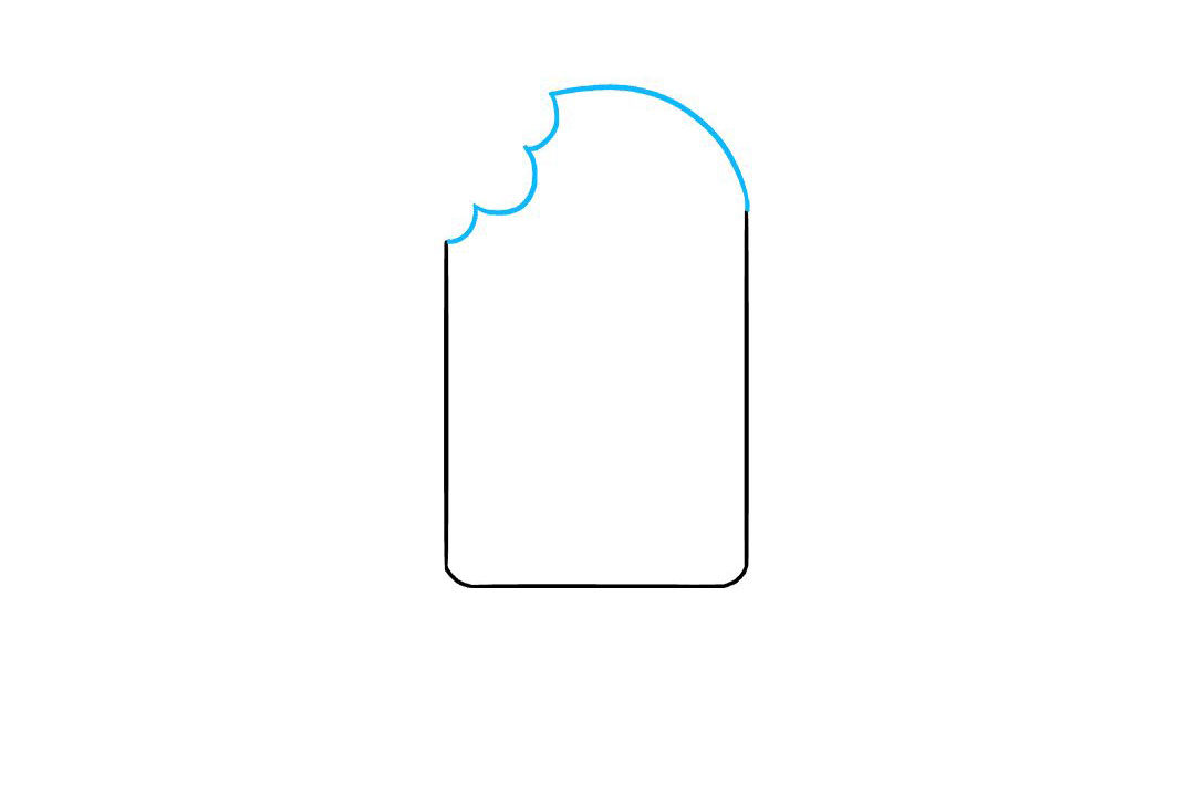 如何画一只可爱的冰棒简笔画