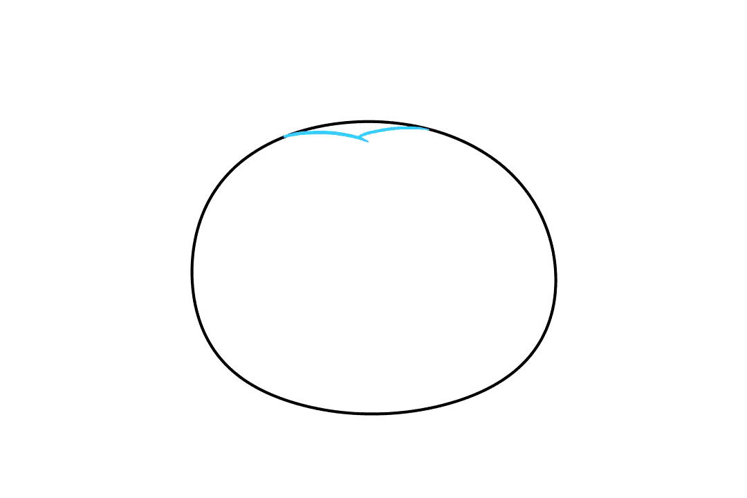 简单的西红柿简笔画绘画教程