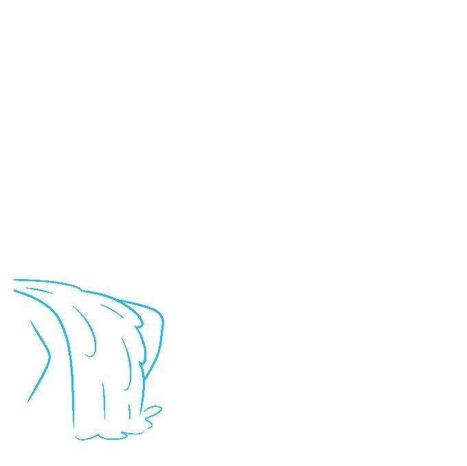 丛林里的河流怎么画