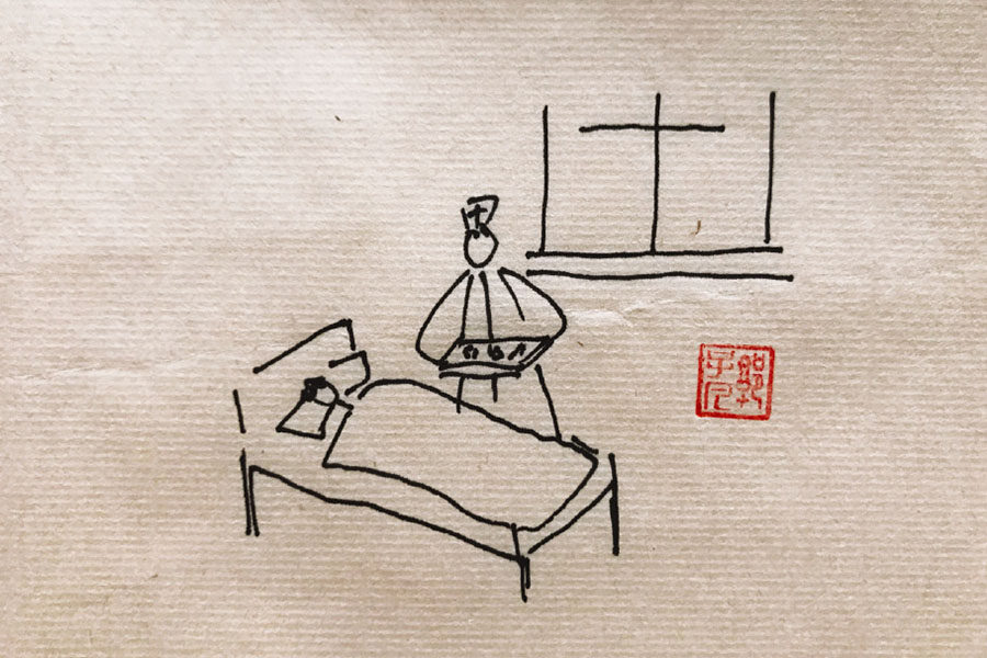 各行各业辛勤工作的人们简笔画图片
