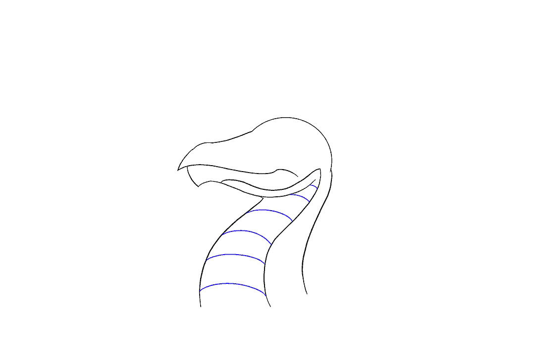如何画龙首简笔画