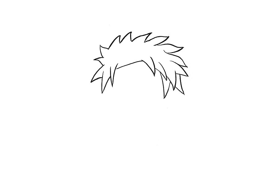 天道佩恩简笔画画法