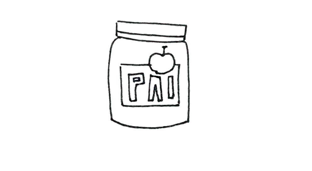 果酱简笔画画法