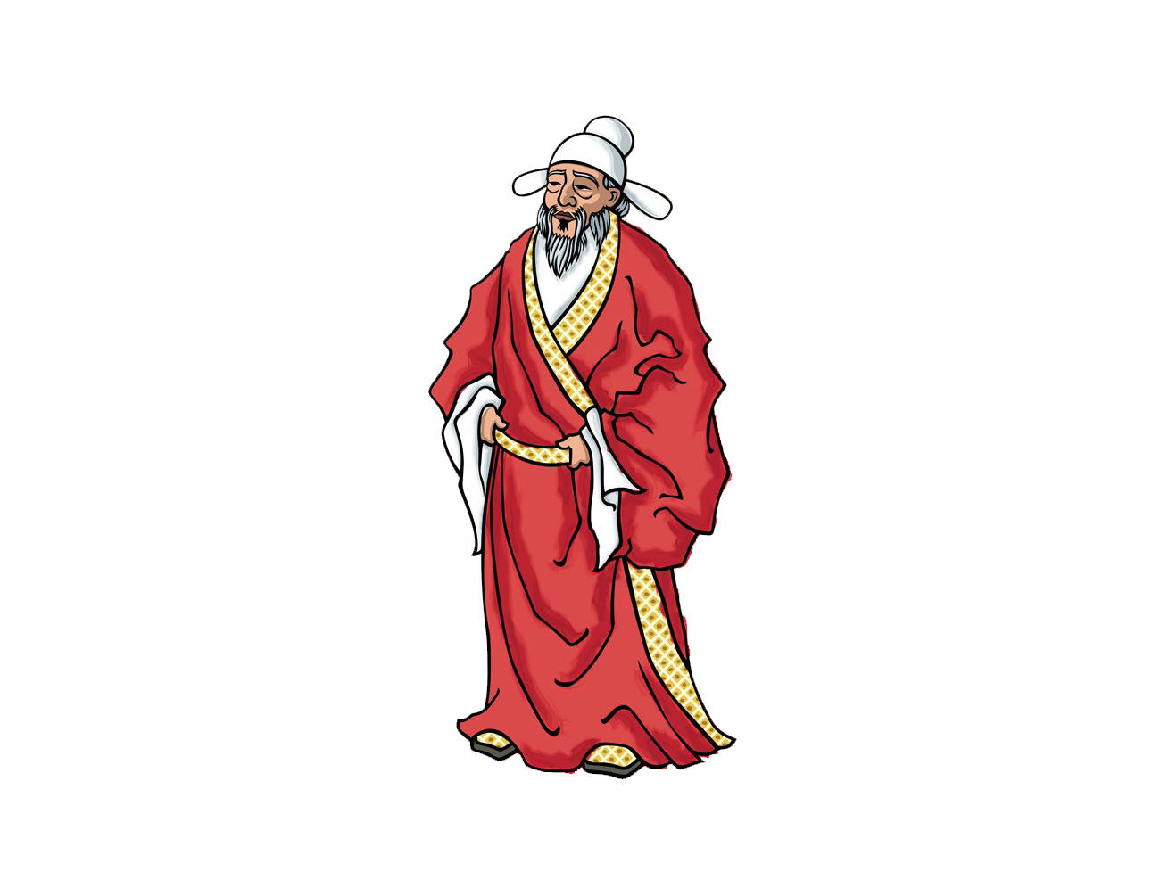 古代人物简笔画图片