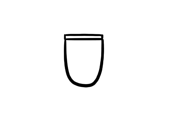 超级珍珠奶茶简笔画画法