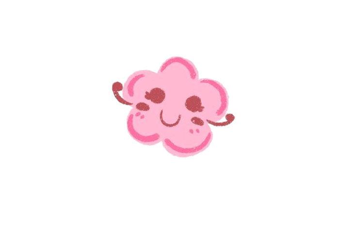 花儿朵朵十张简单好画的花朵简笔画图片