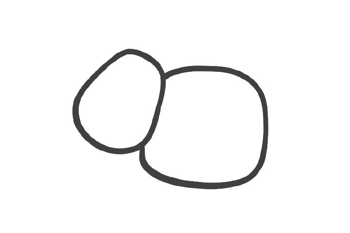 简单可爱的奶牛简笔画