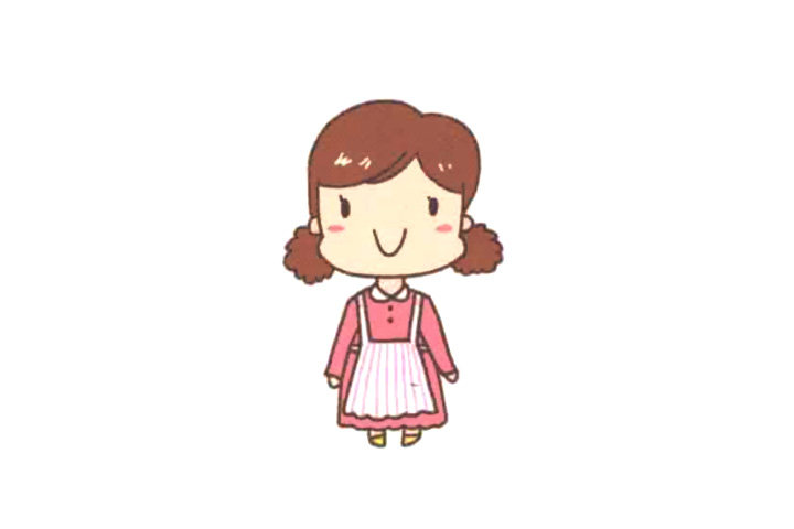 如何画温柔漂亮的妈妈