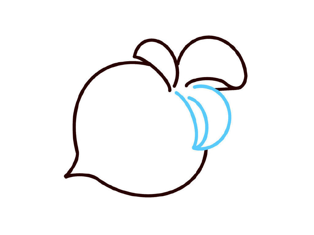 大头菜简笔画教程