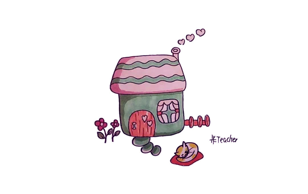 小房子简笔画画法